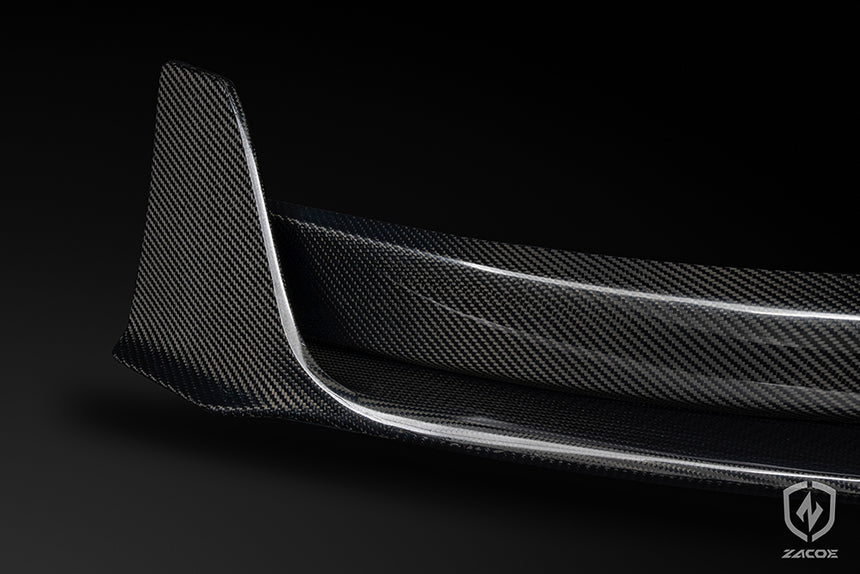 Porsche Taycan Dry Carbon Fiber Full Kit - Zacoe