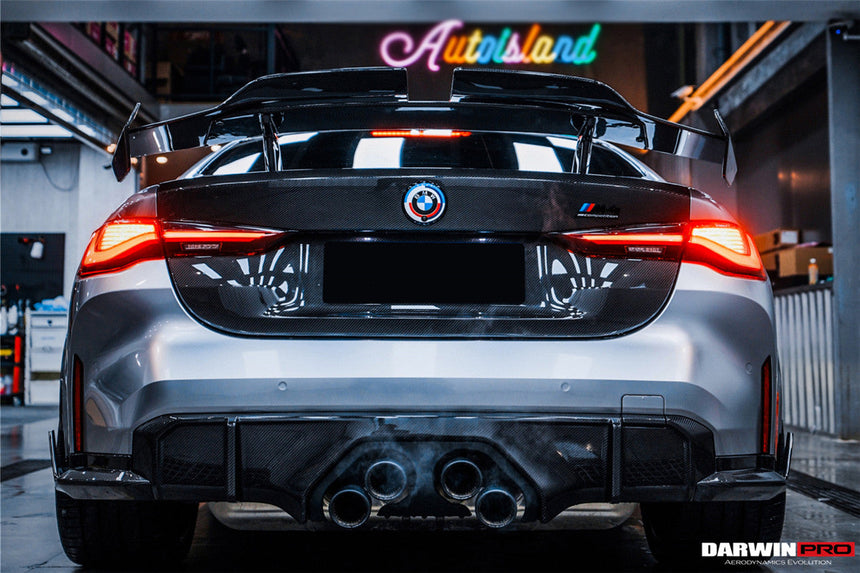 2021-UP BMW M4 G82/4 Series G22 BKSSII Style Carbon Fiber Trunk Spoiler