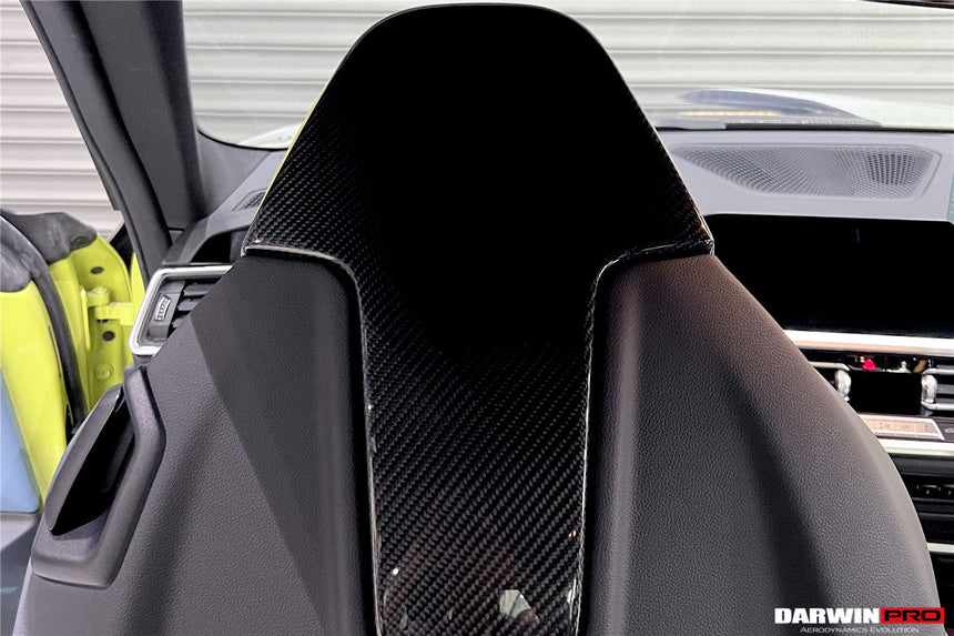 2021-UP BMW M3 G80 M4 G82/G83 Carbon Fiber Up Seat-Back Cover