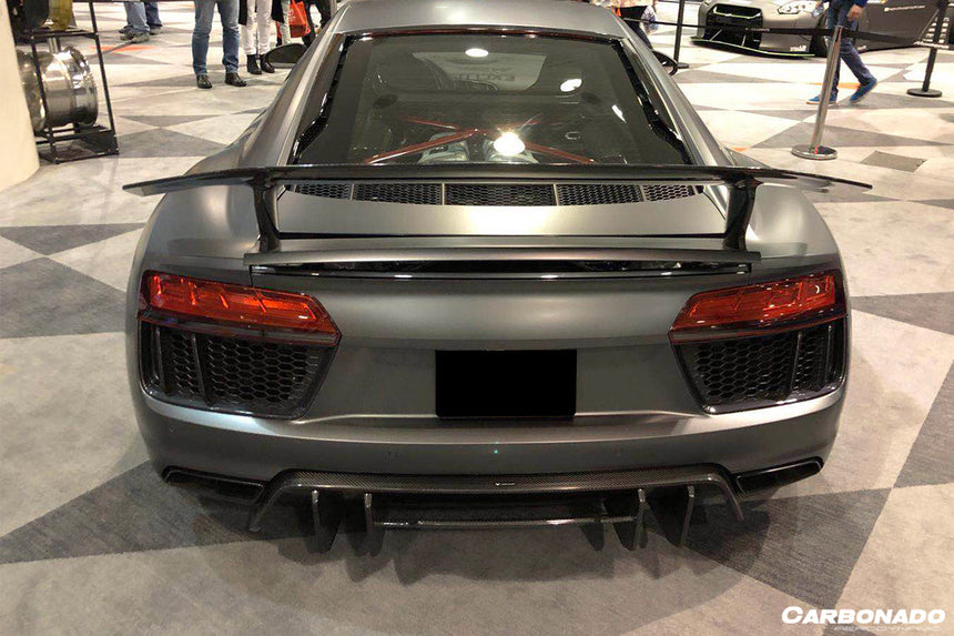 2016-2023 Audi R8 VRS Style Carbon Fiber Trunk Spoiler