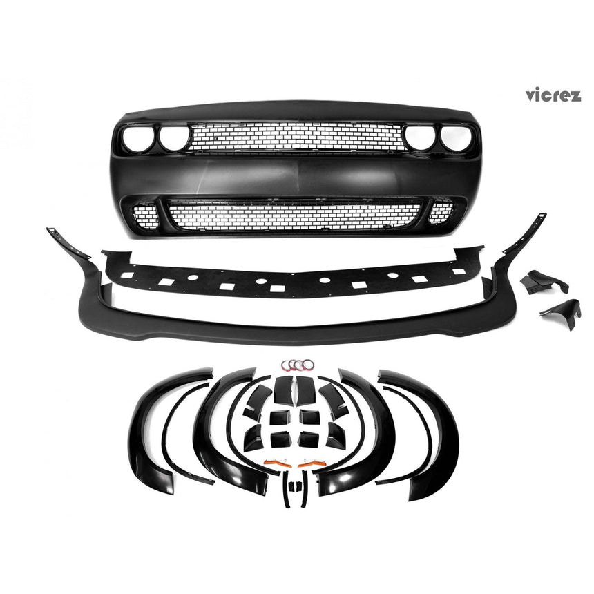 Demon Wide Body Kit For Dodge Challenger 2008-2023