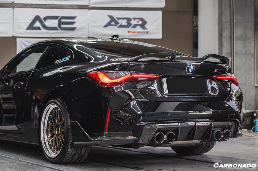 2021-UP BMW M4 G82/4 Series G22 VRS Style Carbon Fiber Trunk Spoiler