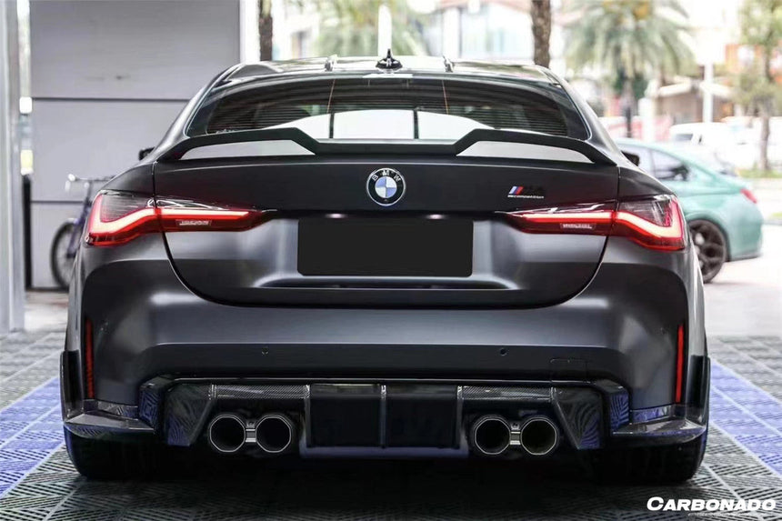 2021-UP BMW M4 G82/4 Series G22 VRS Style Carbon Fiber Trunk Spoiler