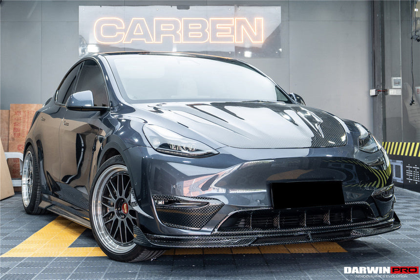 2020-2023 Tesla Model Y IMP Performance Carbon Fiber Front Canards