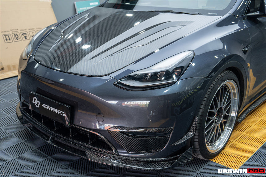 2020-2023 Tesla Model Y IMP Performance Carbon Fiber Front Lip