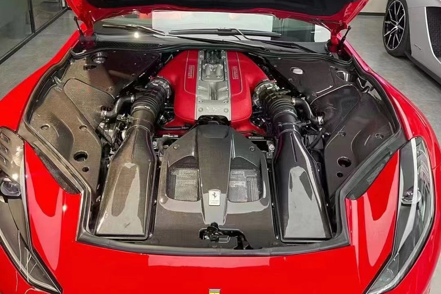 2018-UP Ferrari 812 Superfast /GTS OE Style Engine Bay Panels