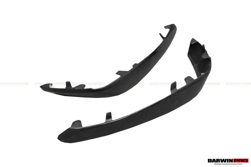 2015-2021 Mercedes Benz W205 C63/S AMG Carbon Fiber Front Canards