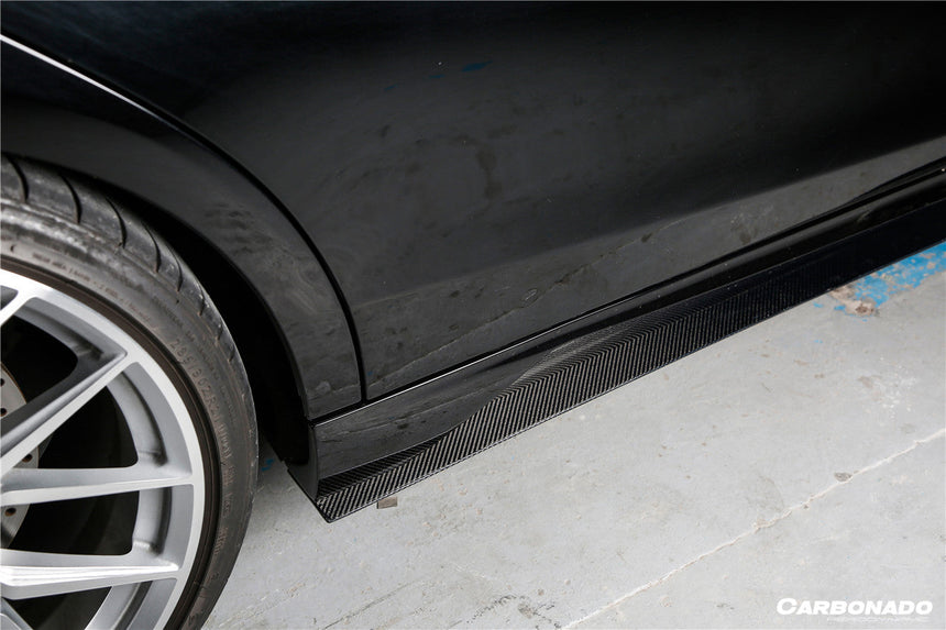 2017-2020 Mercedes Benz S63 W222 Sedan MSY Style Side Skirts