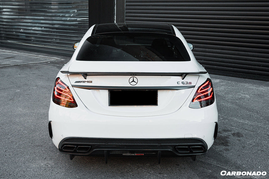 2015-2021 Mercedes Benz C-Class W205 Sedan RT-II Style Trunk Spoiler