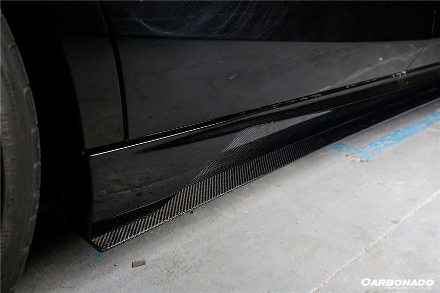 2017-2020 Mercedes Benz S63 W222 Sedan MSY Style Side Skirts