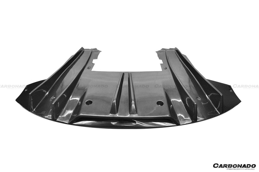 2020-2023 McLaren GT WP Style DRY Carbon Fiber Rear Diffuser Lip