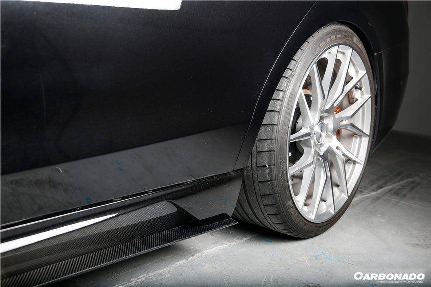 2017-2020 Mercedes Benz S63 W222 Sedan MSY Style Side Skirts