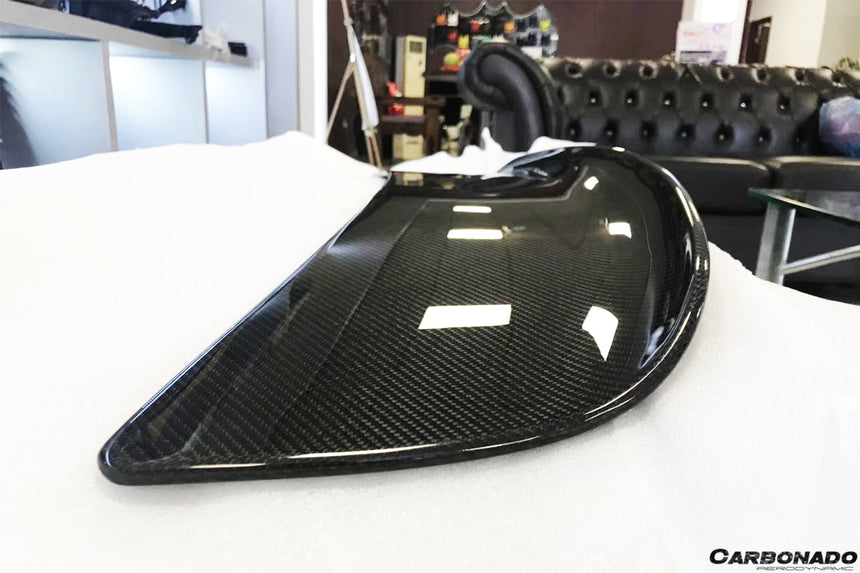 2016-2021 Tesla X SUV RZS Style Carbon Fiber Trunk Spoiler
