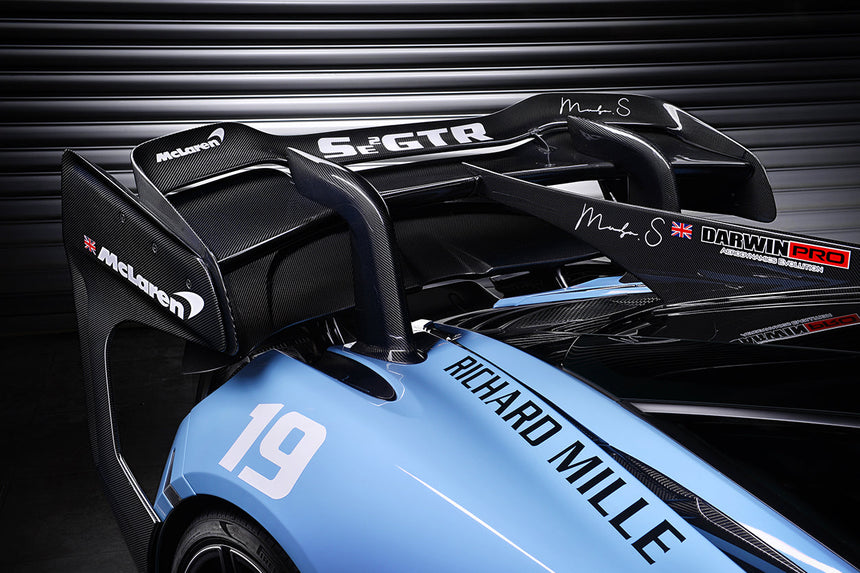 2017-2022 McLaren 720s Se²GTR Style Trunk Wing w/ Side Caps
