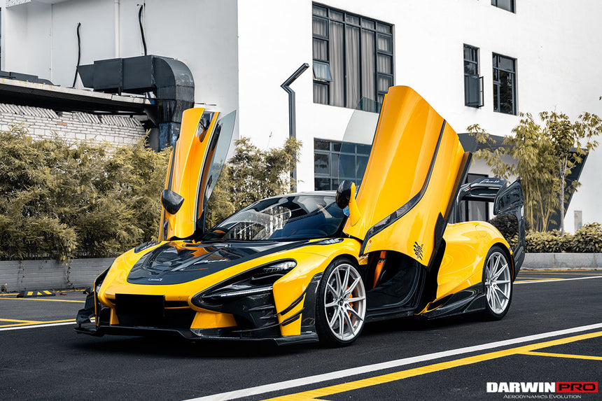 2017-2021 McLaren 720s Se²NWB Style Carbon Fiber Side Skirts