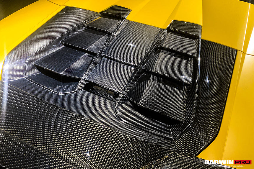 2019-2022 Lamborghini Huracan EVO Spyder OD Style Dry Carbon Engine Trunk