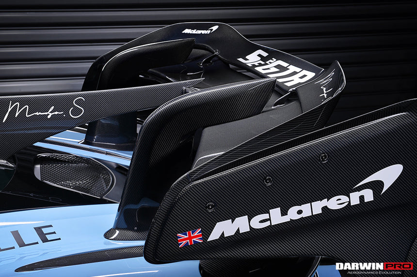 2017-2022 McLaren 720s Se²GTR Style Trunk Wing w/ Side Caps