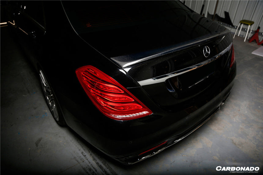 2014-2020 Mercedes Benz S63 W222 Sedan MSY Style Trunk Spoiler