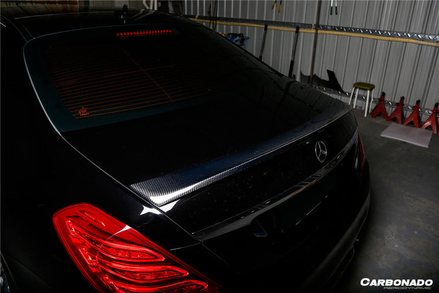 2014-2020 Mercedes Benz S63 W222 Sedan MSY Style Trunk Spoiler