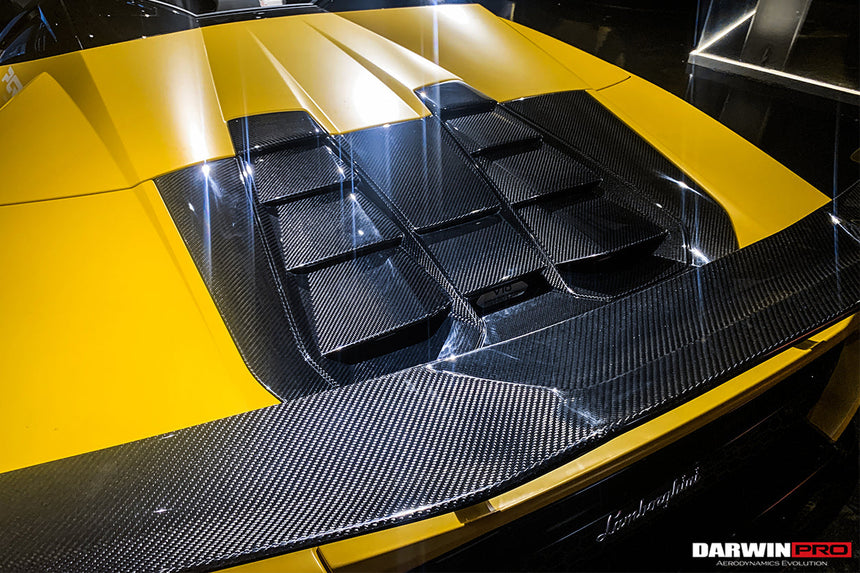 2019-2022 Lamborghini Huracan EVO OD Style Dry Carbon Trunk Spoiler