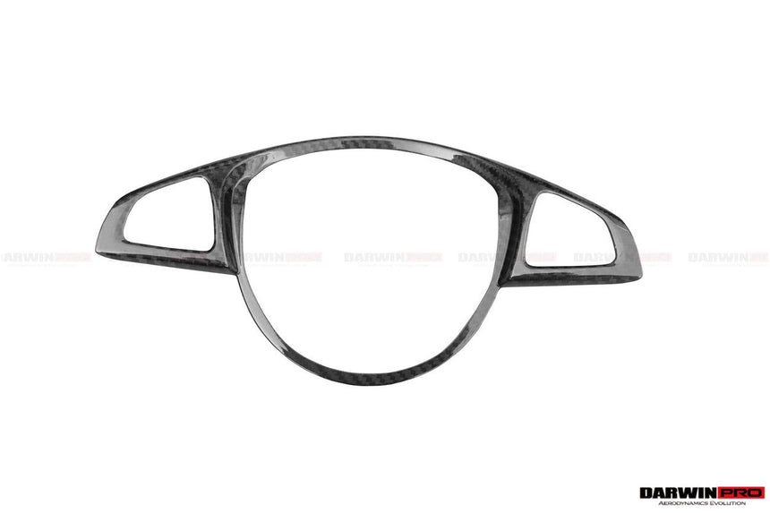 2015-2021 Mercedes Benz W205 C63 AMG Carbon Fiber Interior Steering wheel Trim