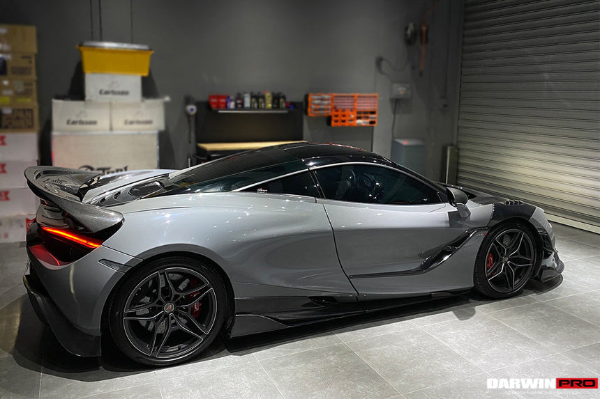 2017-2021 McLaren 720s Se²NWB Style Carbon Fiber Trunk Spoiler