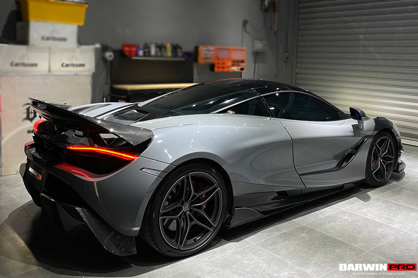2017-2021 McLaren 720s Se²NWB Style Carbon Fiber Trunk Spoiler