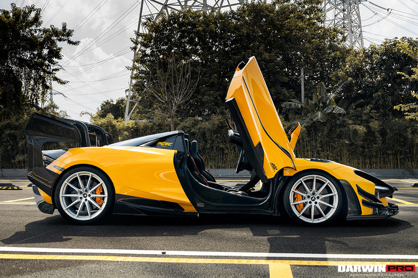2017-2021 McLaren 720s Se²NWB Style Carbon Fiber Side Door Trims