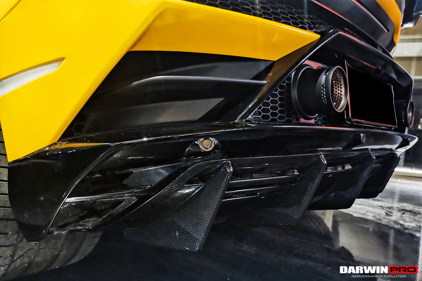 2019-2022 Lamborghini Huracan EVO OD Style Dry Carbon Rear Diffuser