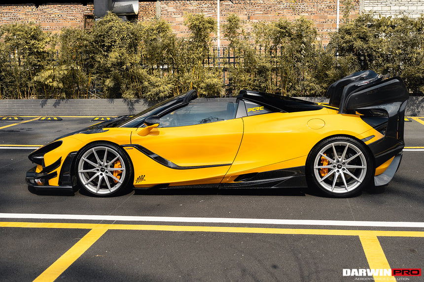 2017-2021 McLaren 720s Se²NWB Style Carbon Fiber Side Skirts