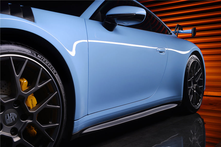 2019-2023 Porsche 911 992 Carrera/S/4/4S/Targa/Cabriolet GT3 Style Side Skirts