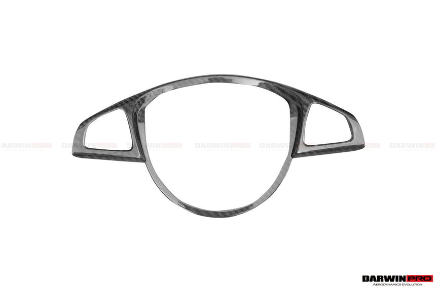 2015-2021 Mercedes Benz W205 C63 AMG Carbon Fiber Interior Steering wheel Trim