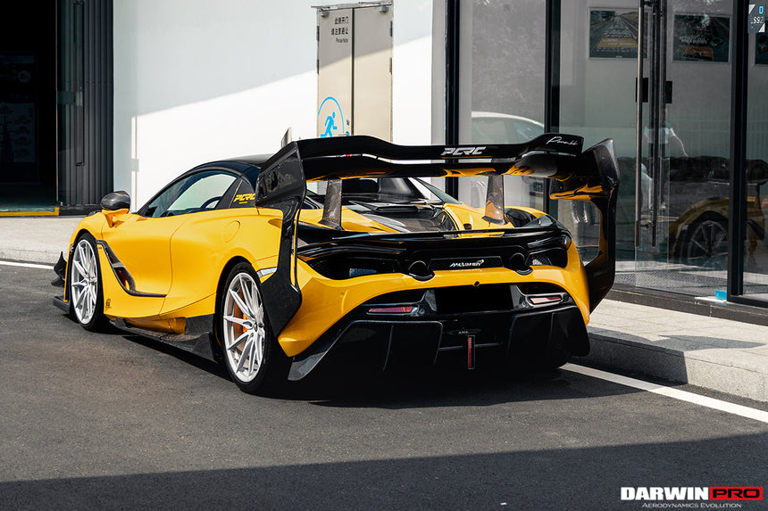 2017-2021 McLaren 720s Se²NWBII Style Carbon Fiber Rear Diffuser