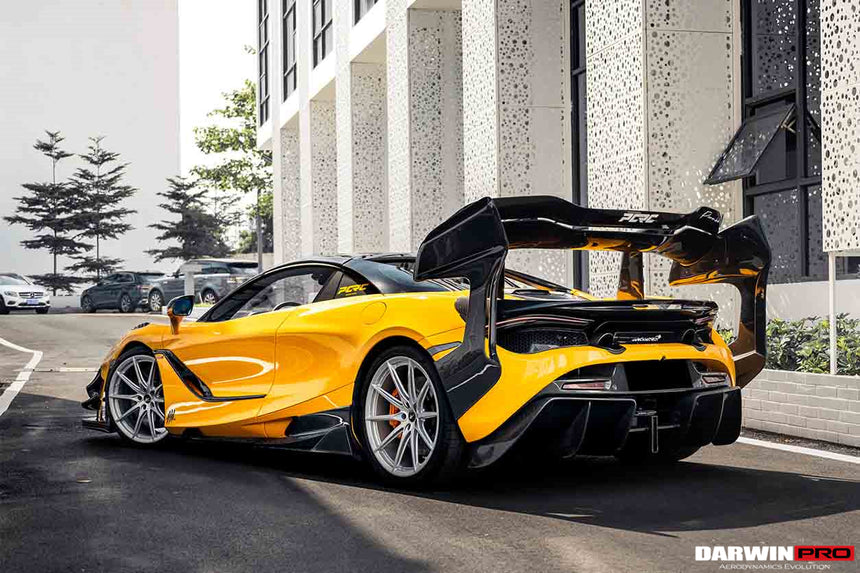 2017-2021 McLaren 720s Se²NWBII Style Carbon Fiber Rear Diffuser