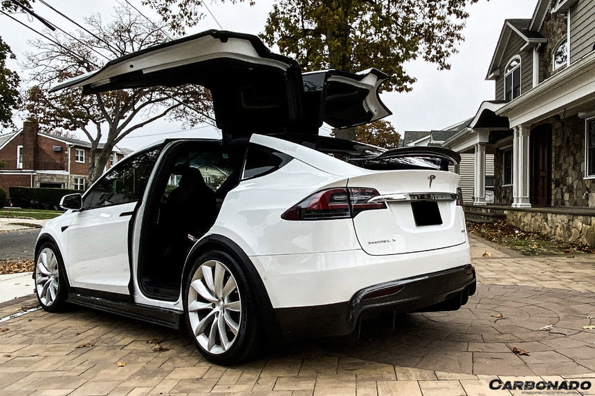 2016-2021 Tesla X SUV RZS Style Carbon Fiber Full Kit
