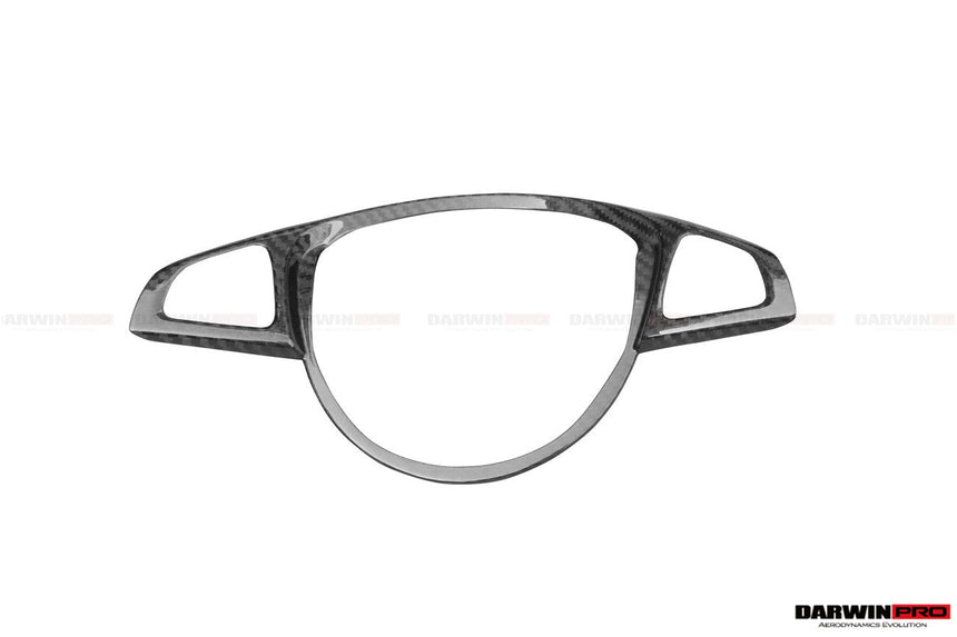 2015-2021 Mercedes Benz W205 C63 AMG Carbon Fiber Interior Steering wheel Trim