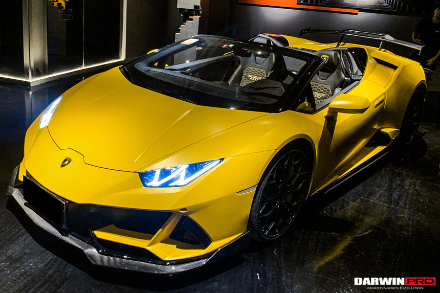 2019-2022 Lamborghini Huracan EVO 4WD OD Style Dry Carbon Front Lip