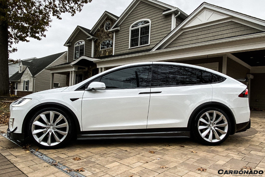 2016-2021 Tesla X SUV RZS Style Carbon Fiber Full Kit