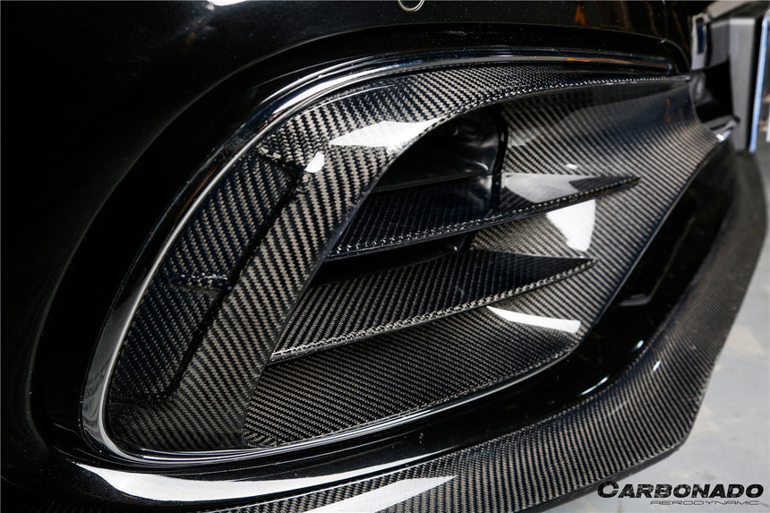 2017-2020 Mercedes Benz S63 W222 Sedan MSY Style Front Bumper Vents
