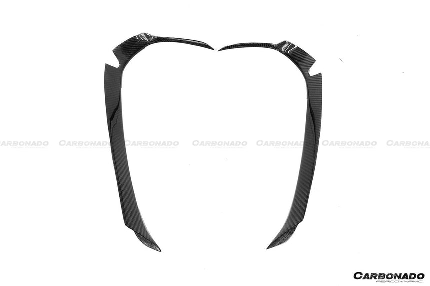 2020-2023 McLaren GT WP Style Dry Carbon Fiber Side Air Intake Blades