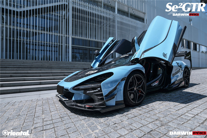 2017-2021 McLaren 720s Se²NWB Style Carbon Fiber Side Door Trims