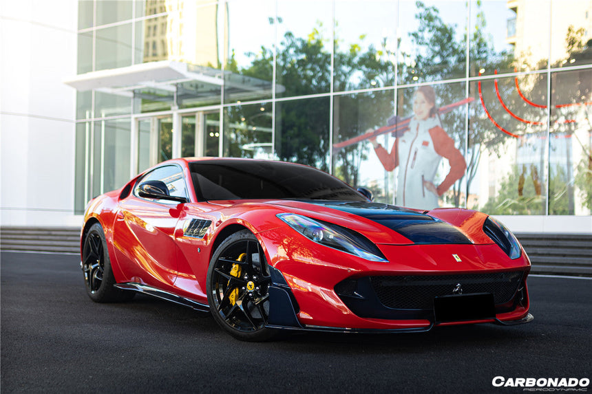 2018-UP Ferrari 812 Superfast /GTS MSY Style Front Bumper Side Vents