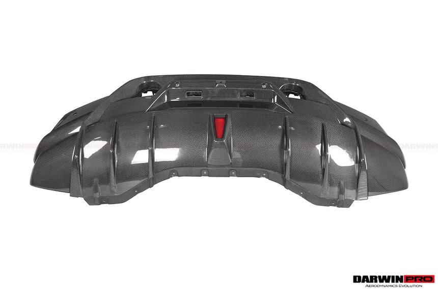 2015-2020 Lamborghini Huracan LP610/LP580 Performante Style Partial Carbon Rear Bumper