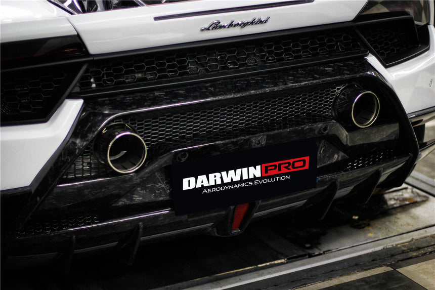 2017-2020 Lamborghini Huracan Performante Dry Carbon Rear Bumper Exhaust Grill