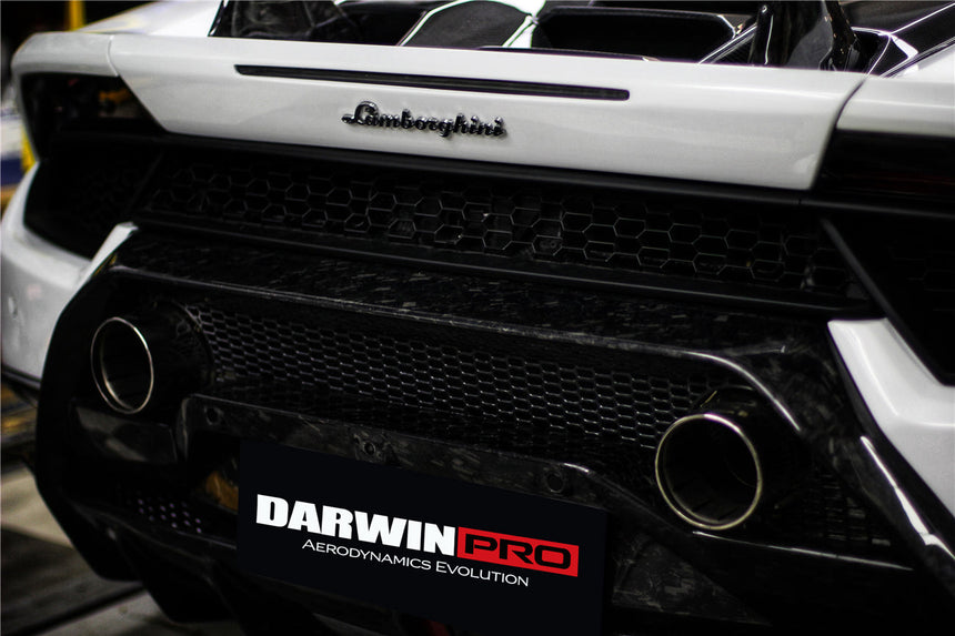 2017-2020 Lamborghini Huracan Performante Dry Carbon Rear Bumper Exhaust Grill