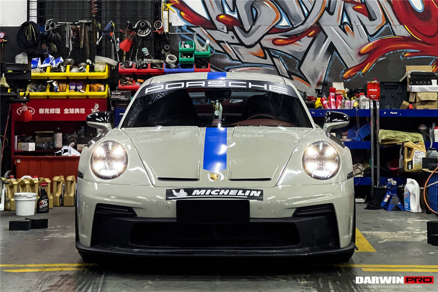 2019-2023 Porsche 911 992 Carrera & S & 4 & 4S & Targa & Turbo S GT3 Style Hood