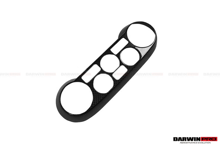 2015-2020 Ferrari 488 GTB/Spyder Dry Carbon Fiber AC Control Panel Cover