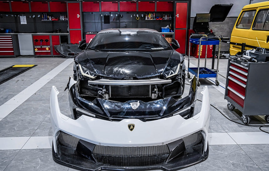 2015-2021 Lamborghini Huracan LP610/LP580/EVO VRS Style Front Bumper