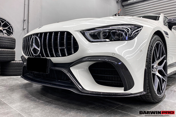 2019+ Mercedes Benz AMG GT63/S 4Door Coupe X290 Carbon Fiber Front Canards