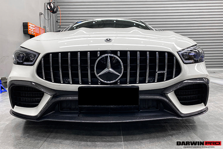 2019+ Mercedes Benz AMG GT63/S 4Door Coupe X290 Carbon Fiber Middle Front Lip